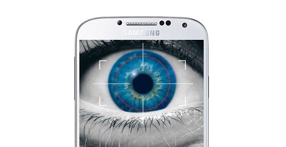 eye scanning Galaxy S5 سيقدم فتح قفل الهاتف المحمول بالعين